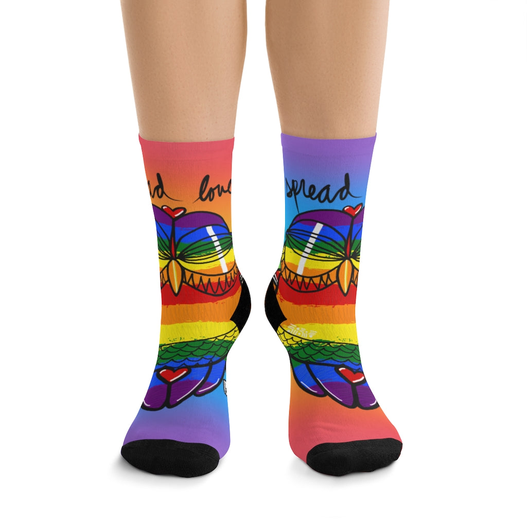 Spread Love - Rainbow Collection - Lebo Tribe Socks
